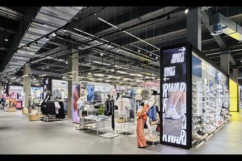 Signage at JD Sports, Trafford Centre